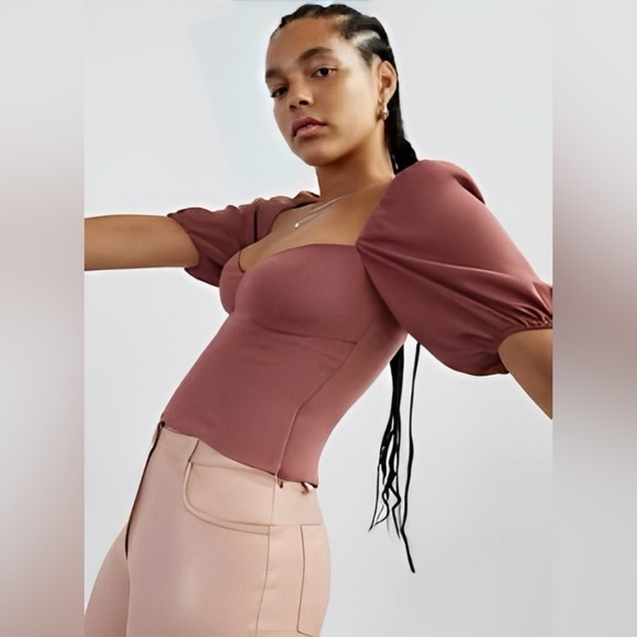 Aritzia Wilfred Novella Short Sleeve Blouse - Picture 2 of 10